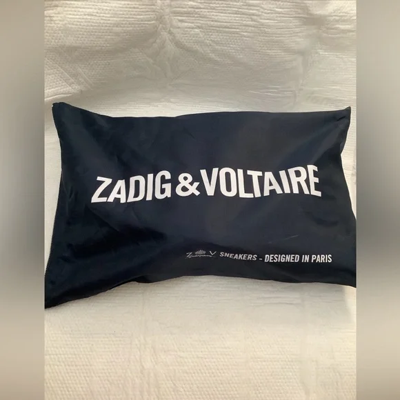 Zadig & Voltaire High Flash Shift Sparkle Leather Sneakers High T…​​​ - Picture 6 of 15